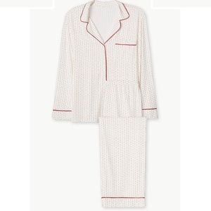 NWT Eberjey "Gisele" Long PJ Set (L)